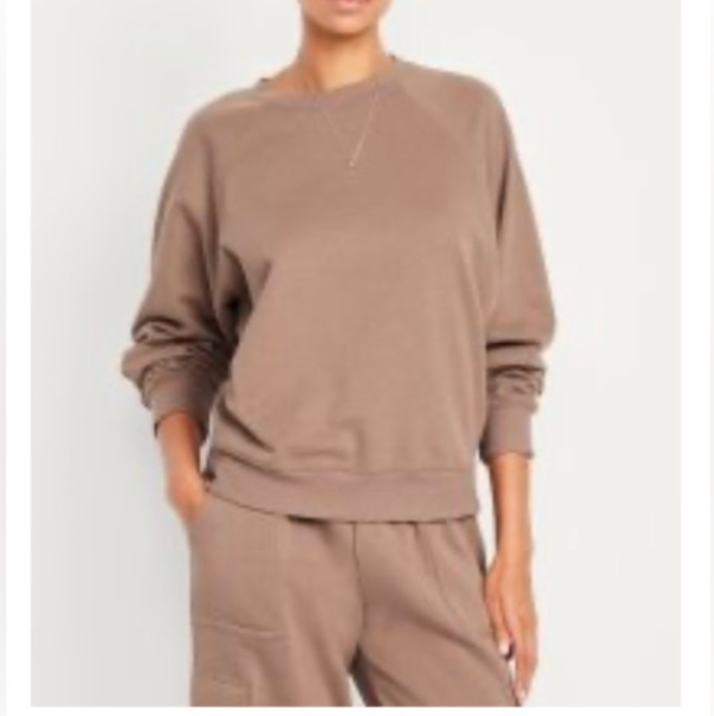 NWOT SoComfy Oversized Raglan Sweatshirt L